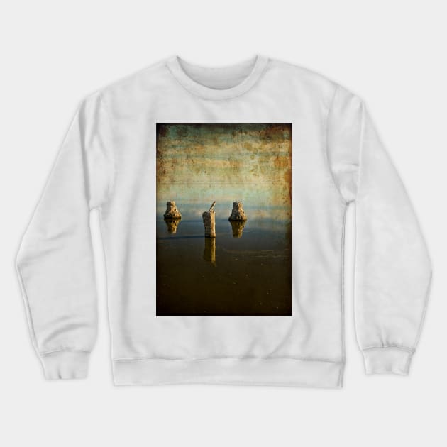 Salt Beach Crewneck Sweatshirt by jswolfphoto